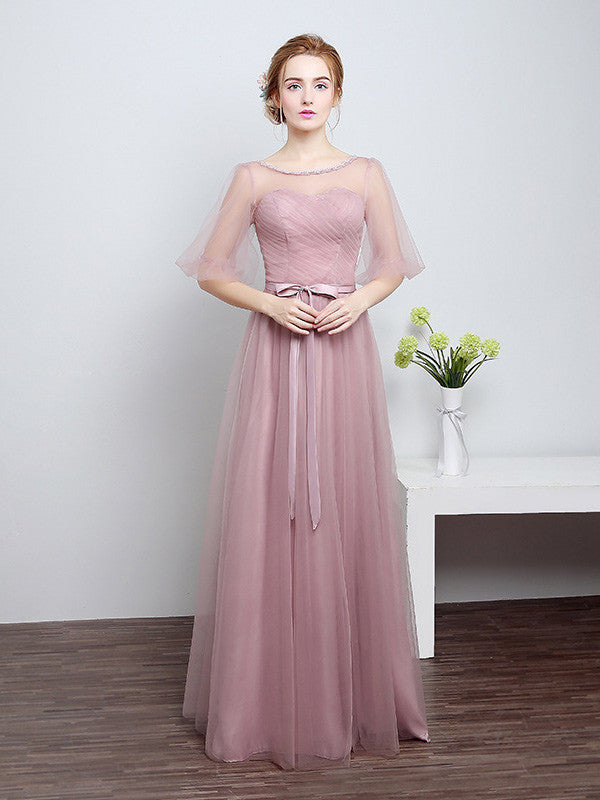 Soft Tulle Bridesmaid Dress with ...